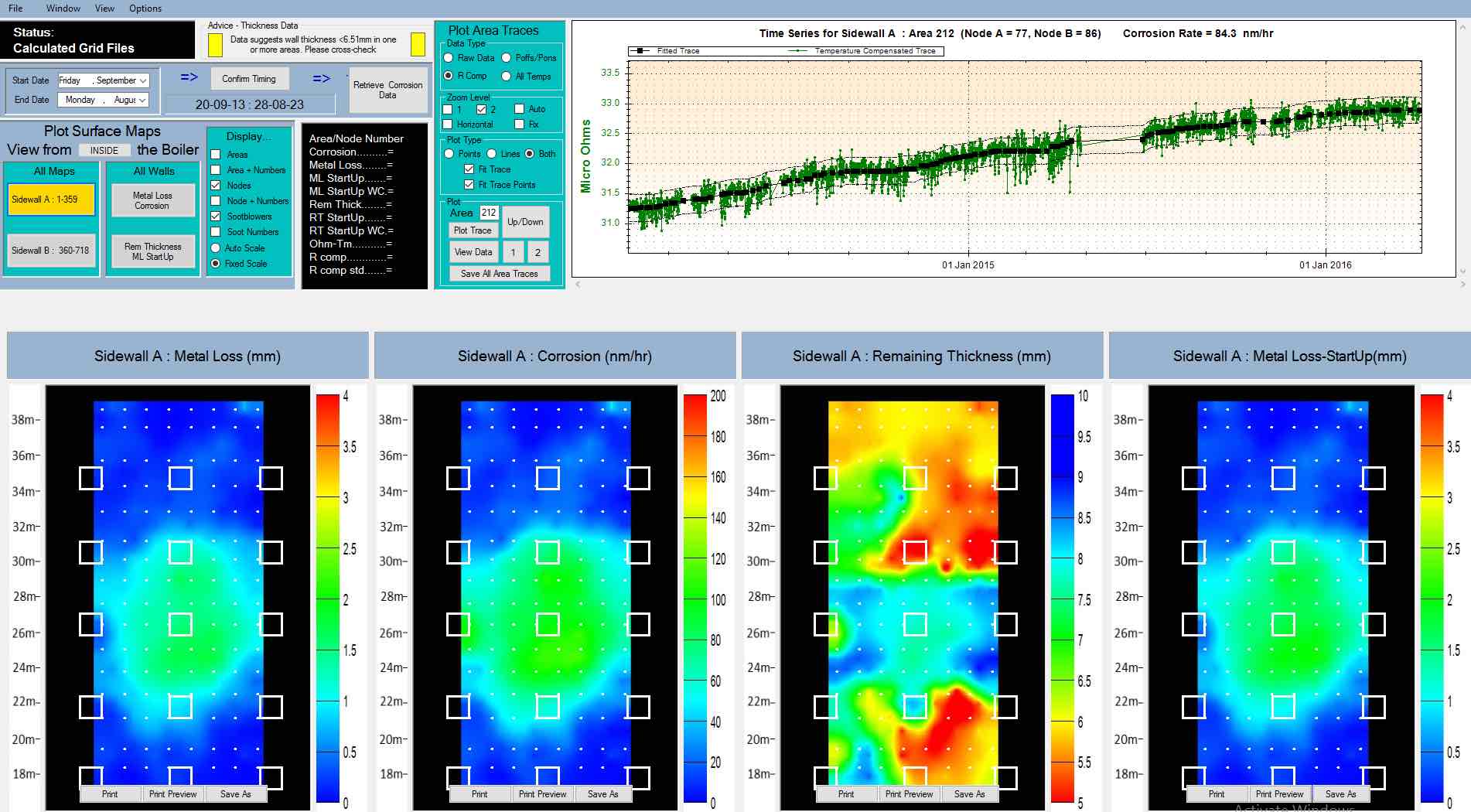 Image of software made at Rowan Technologies